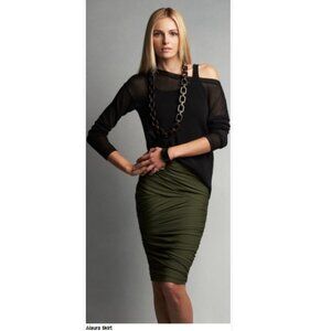 Ralph Lauren Black Label, Modern Silhouette Stretch Skirt